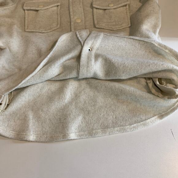 Haven Well Within Jacket Womens XS Extra Small Snow Snap Buttons Fleece Pocket - Picture 9 of 12